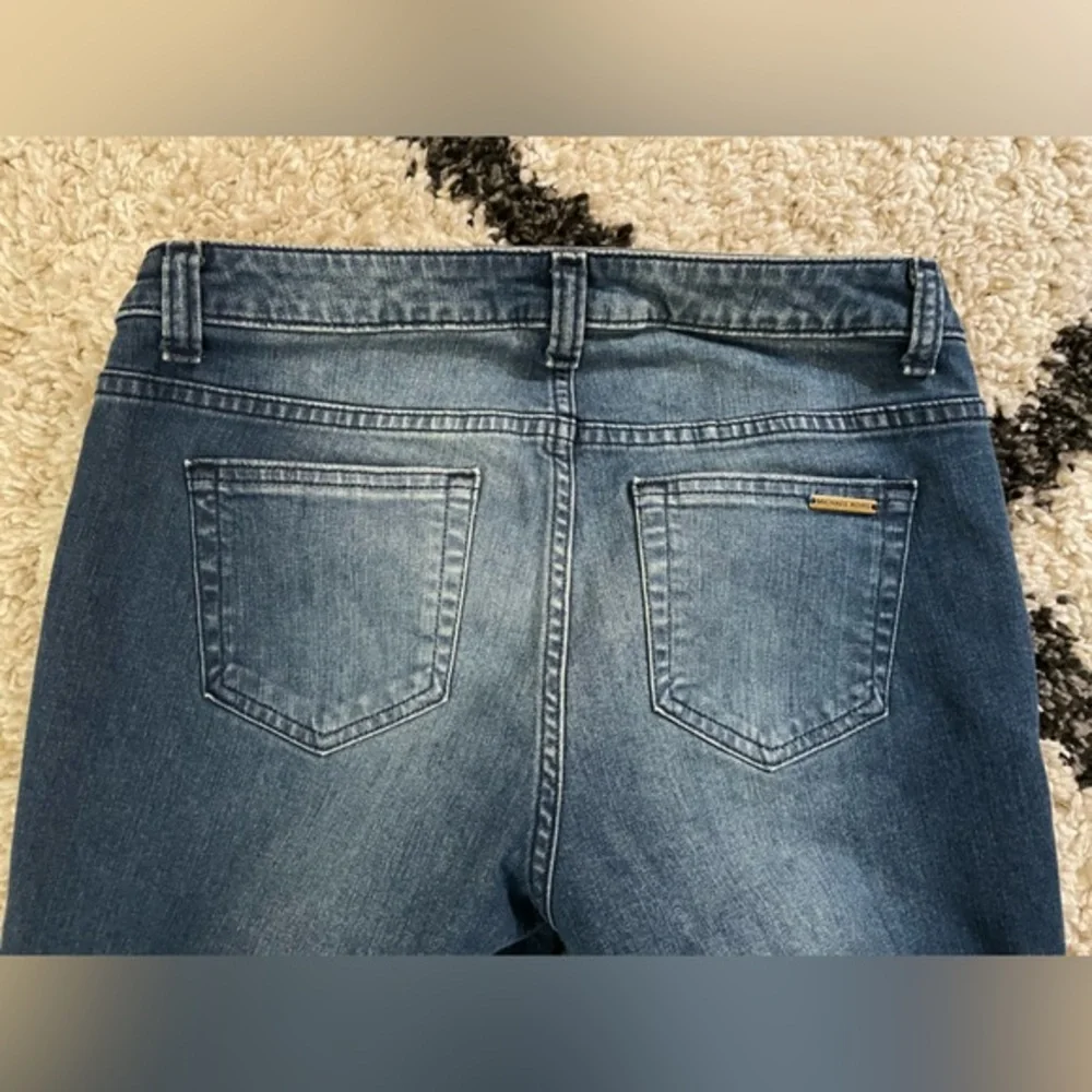 Michael Kors Izzy Skinny Ankle Jeans with Rolled Cuff -‎ 4
